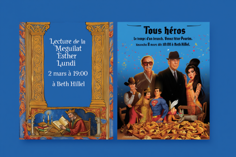 Pourim se fête en deux temps